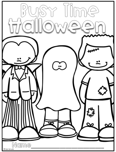 fall theme booklet teaching resource