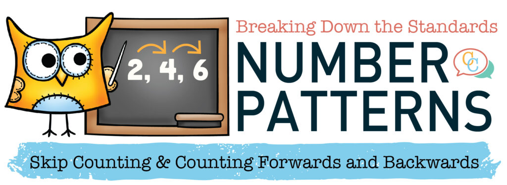 First Grade Number Patterns Blog Post Link 