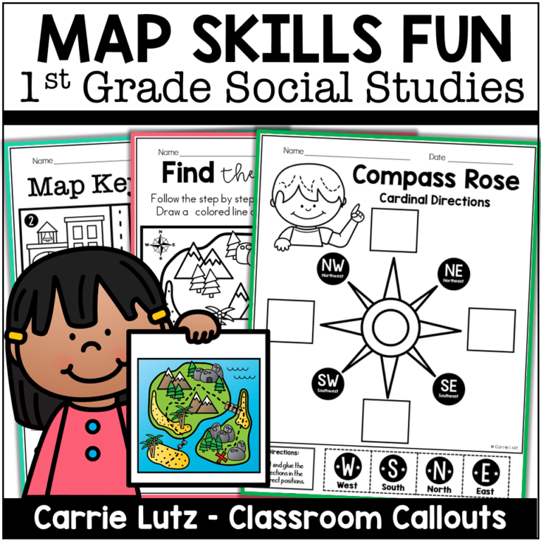 First Grade Map Skills - Classroom Callouts